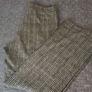 Studio by JPR Women's Plaid Pants - Black and Gray size small